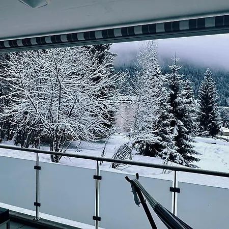 165 Qm Moderne 4 Zimmer Wohnung Mit Bergsicht - Piz Alpina دافوس